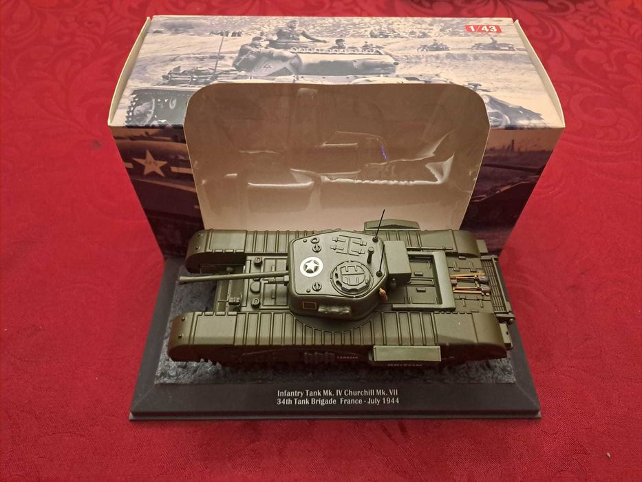 8-Modelos de Tanques 1/43 WW2