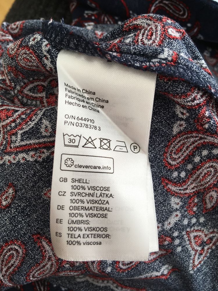 Bluzka z rozcięciem na plecach H&M