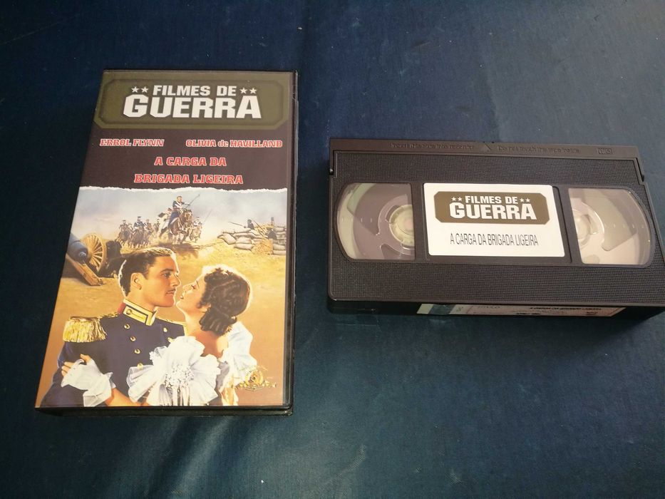 A CARGA DA BRIGADA LIGEIRA-Filmes de Guerra VHS (legendagem Português)
