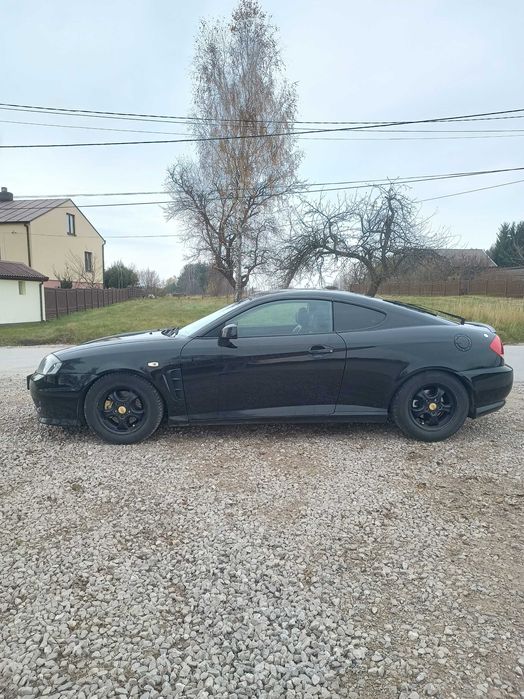 Hyundai Coupe 2.0 + LPG, bez rdzy, sportowy wydech, obniżony
