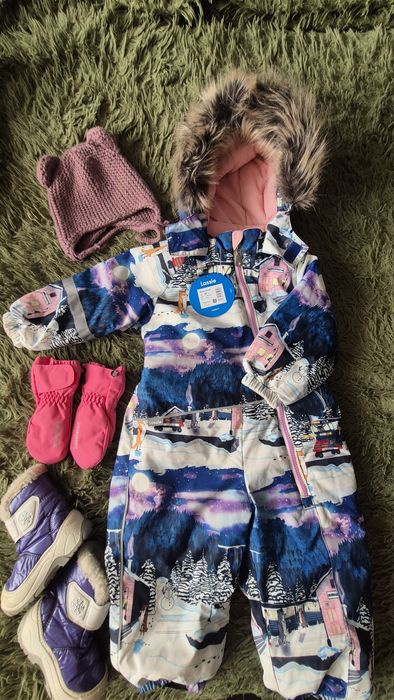 Зимовий комбінезон від Lassie, reima( оригінал)в ідеалі 80 р.