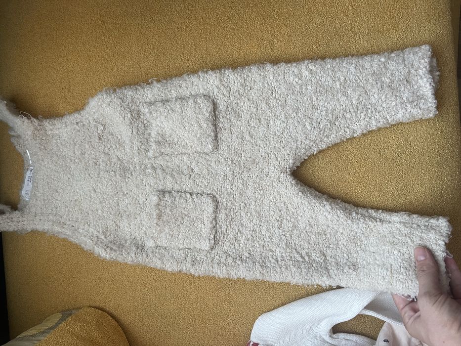 Комбинезон ZARA 80 см, штаны, тедди