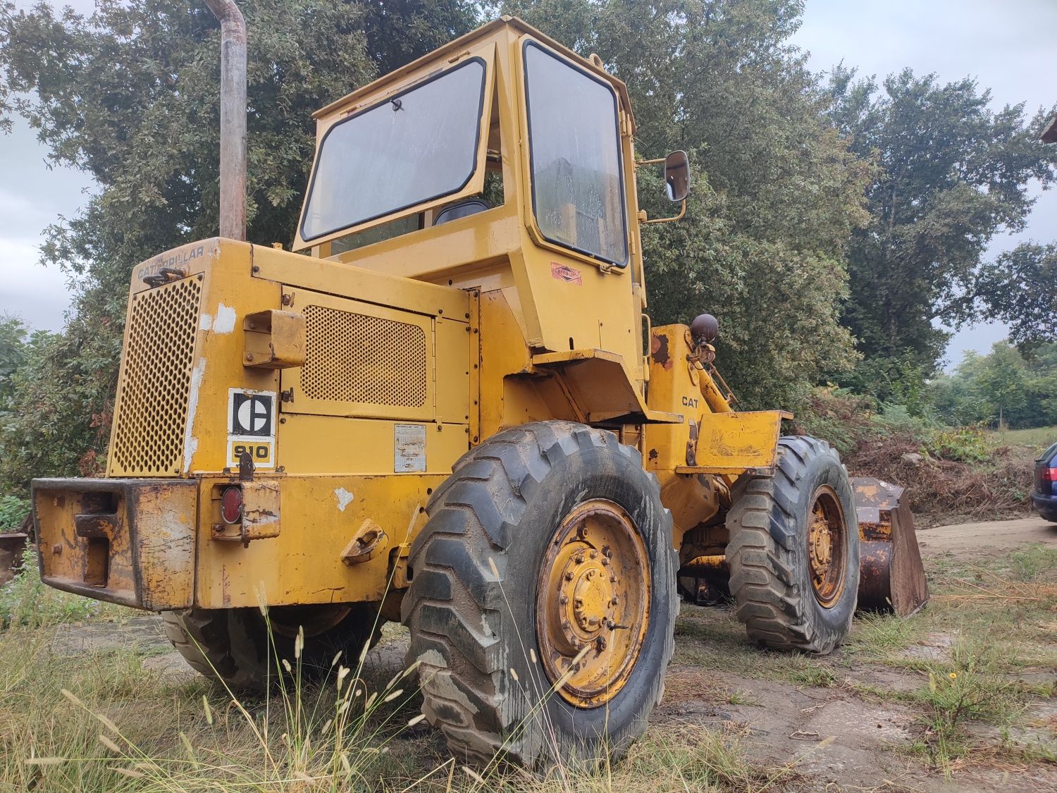 Pa carregadora _Caterpillar 910