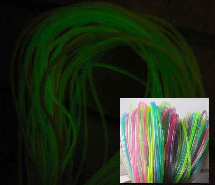 Filofun Filofan Żyłki do plecenia Wężyki długość Fluoro 50 sztuk