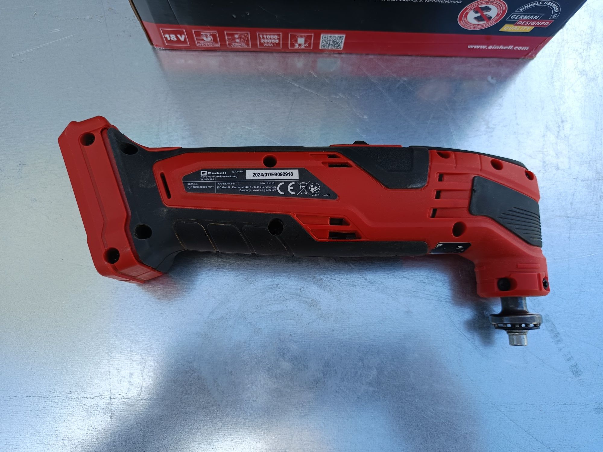 Akumulatorowe urządzenie wielofunkcyjne Einhell TC-MG 18 Li SOLO