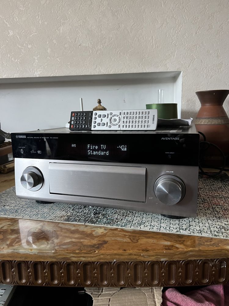 AV Ресивер Yamaha RX-A2040 / Dolby Atmos / 4k / 9.2 / Wi-Fi