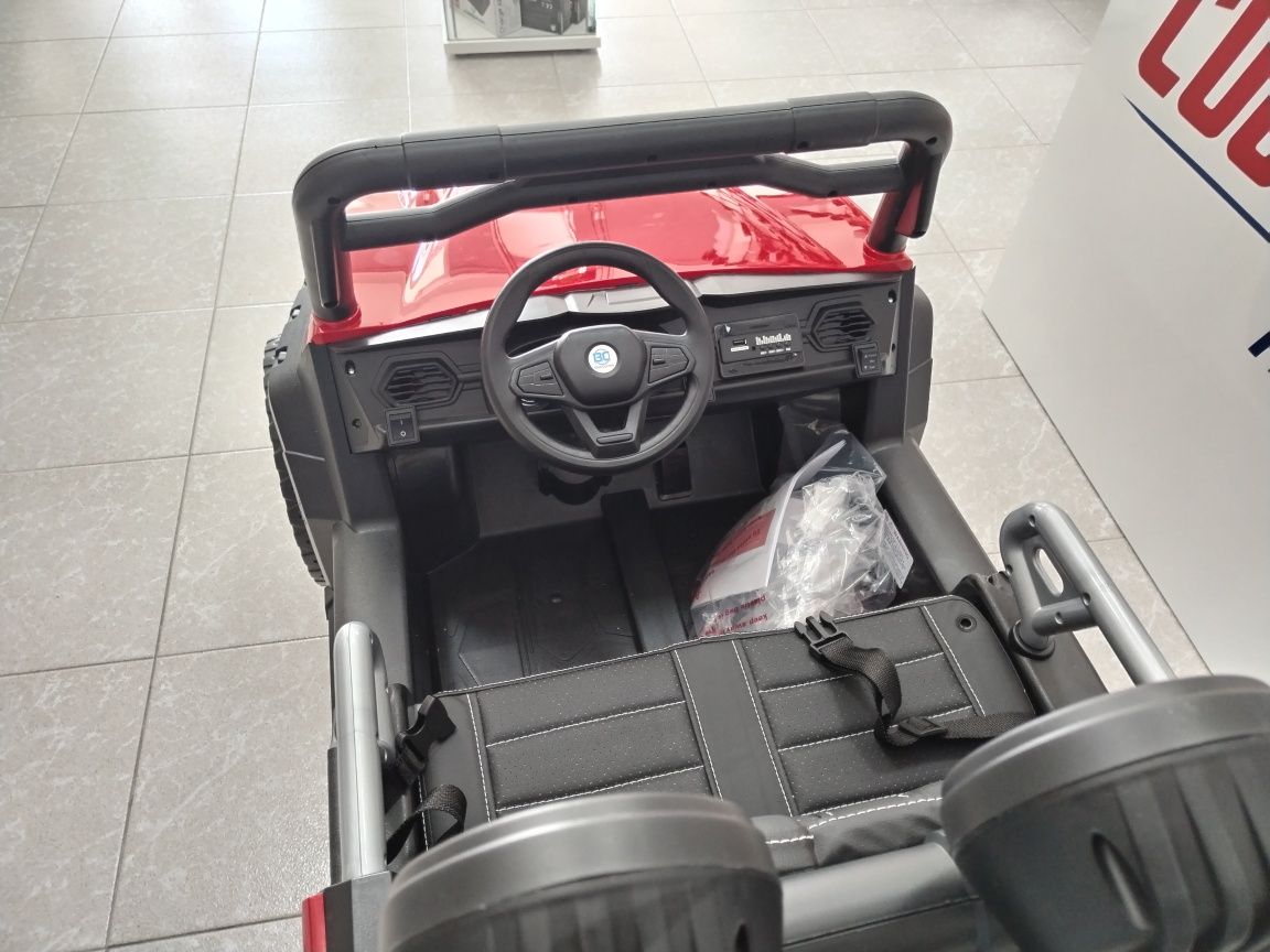 Jipe elétrico criança 4×4 4 motores 12v