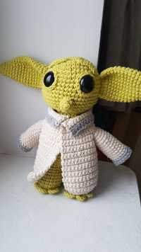 NOWA Zabawka na szydełku Baby Yoda na szydełku handmade