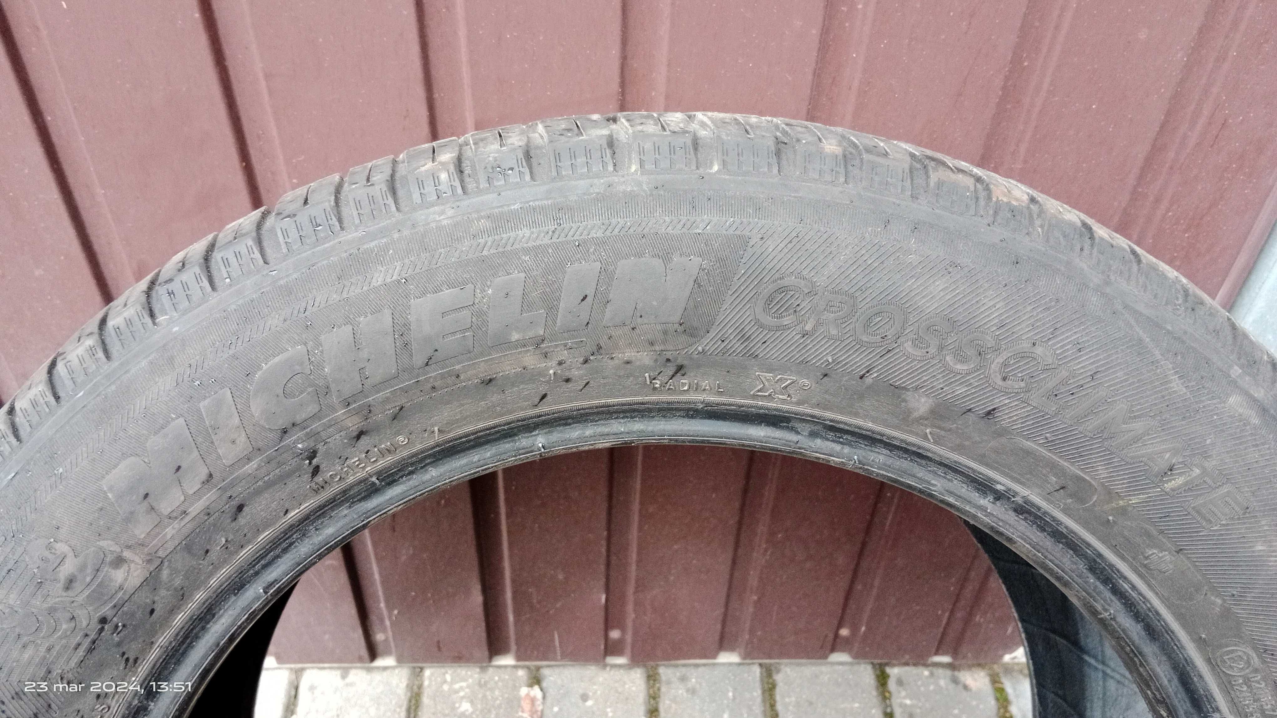 2 opony całoroczne Michelin Crossclimate 235/55/R17