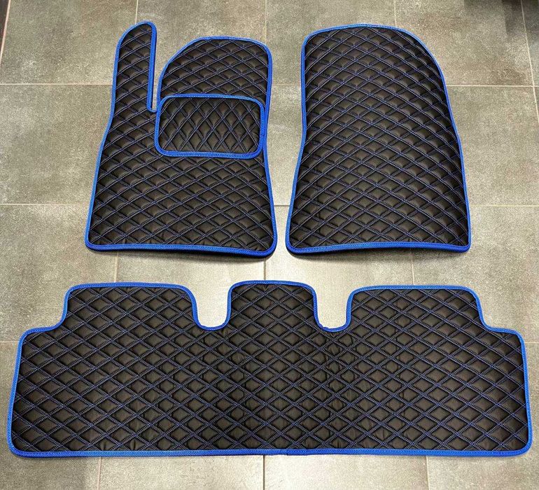 Коврики із екошкіри для Тесли\ Tesla Model 3\ Y\ S\ X\ еко кожа