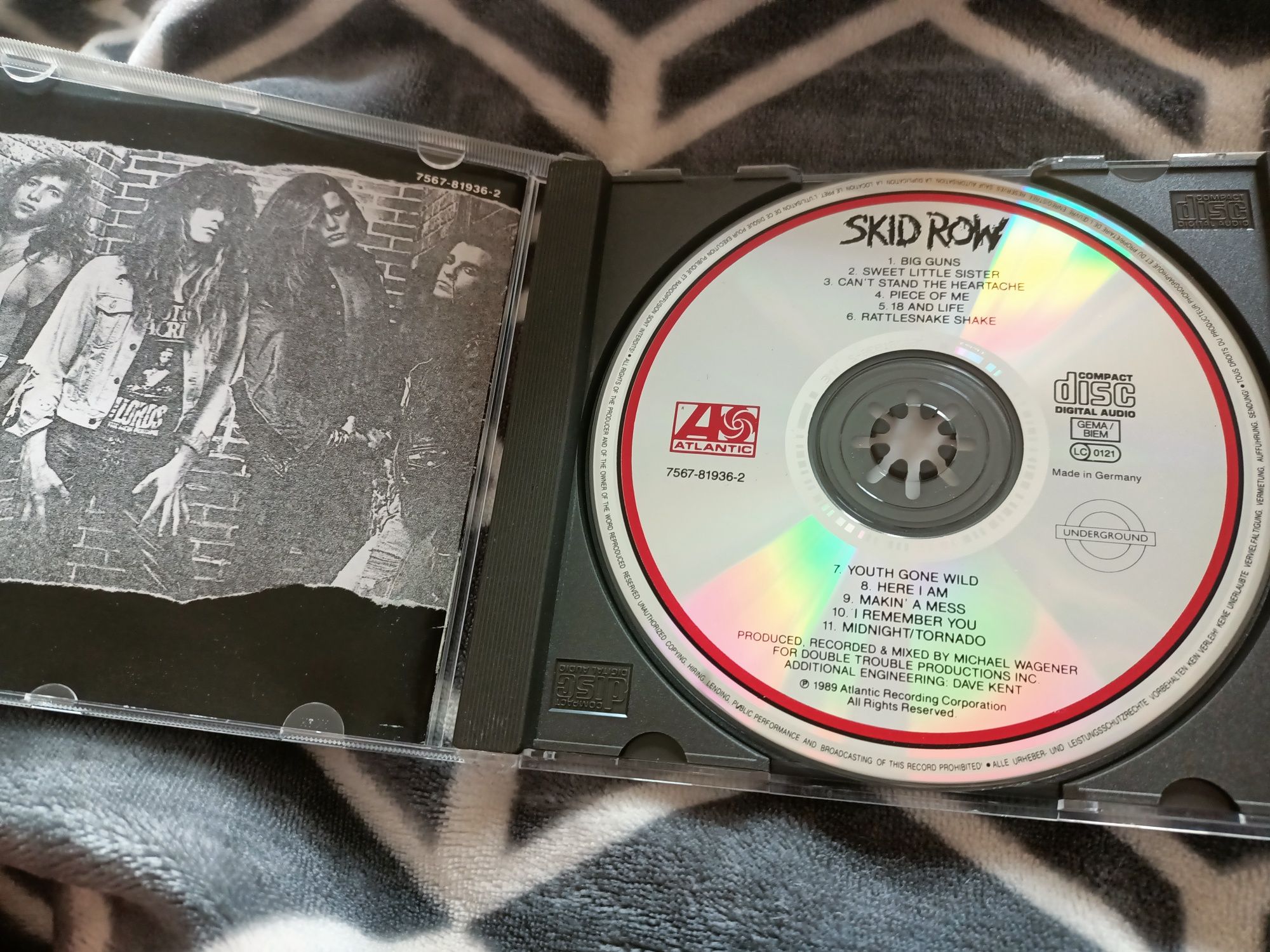 Skid Row - Skid Row (CD, Album)(vg+)