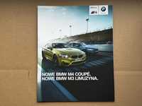 2014 / BMW M3 Limuzyna F80 M4 Coupé F82 / PL / prospekt katalog
