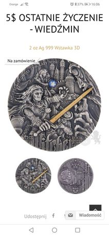 Witcher moneta wiedźmin
