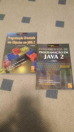 Livros programacao em Java - Fundamentos & Objectos