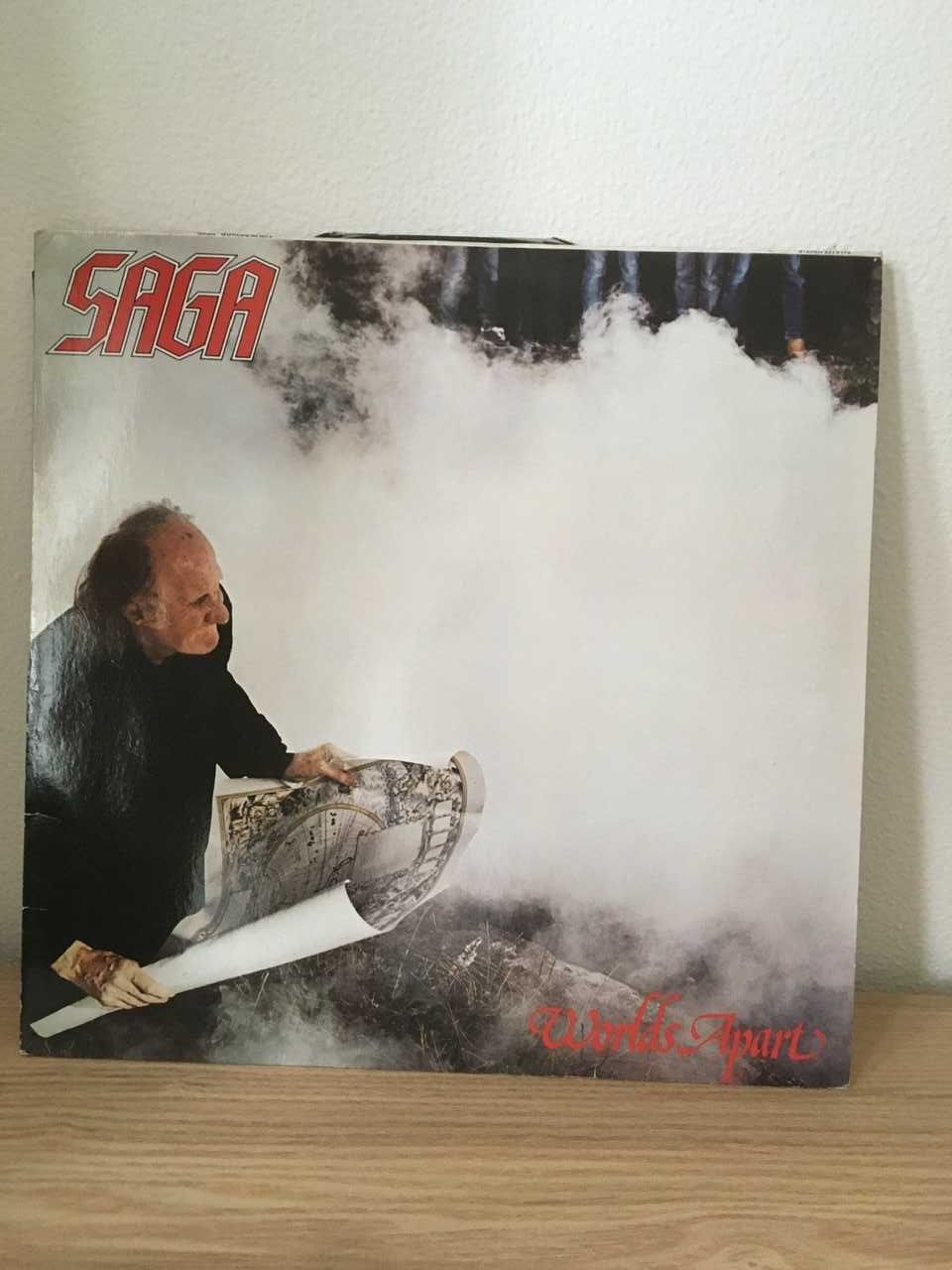 Lote de discos em vinil Foreigner, Saga, The Jazz Buthcher, The Nails