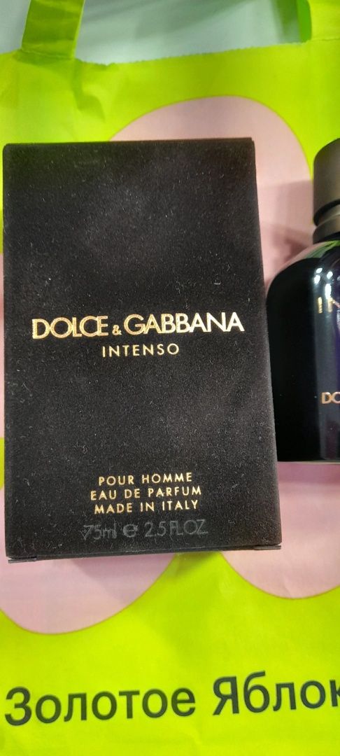 Dolce&gabbana intenso парфюмированая вода оригинал