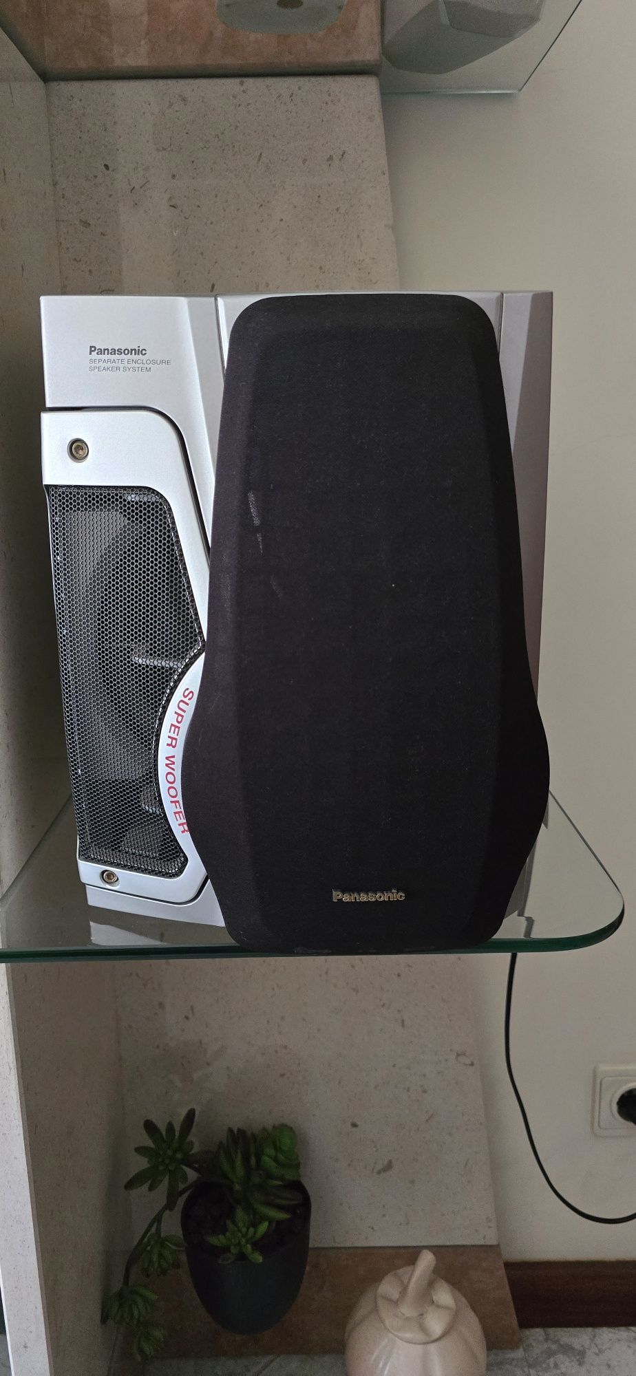 Aparelhagem Panasonic SA-AK45 - 5 CDs e leitor cassetes com oferta