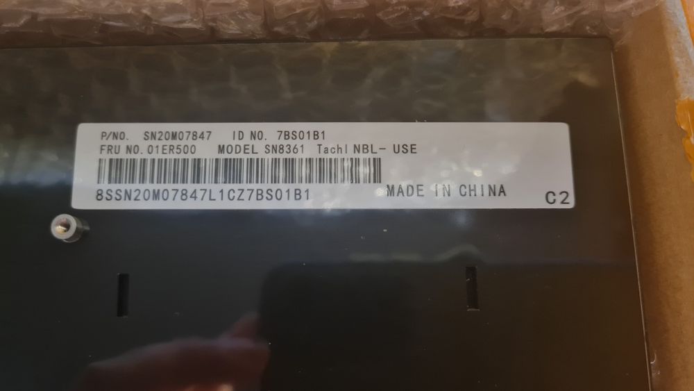 Клавіатура для ноутбука Lenovo  Thinkpad T570 T580 P51s P52s