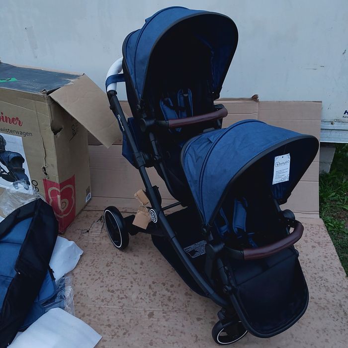 BabyGo wózek bliźniaczy, wózek rok po roku