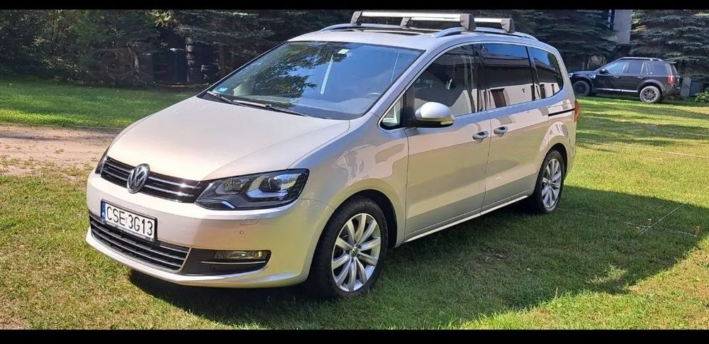 Volkswagen Sharan Volkswagen Sharan 2.0 TDI 2014 r. przestronny, komfortowy i niezawodny