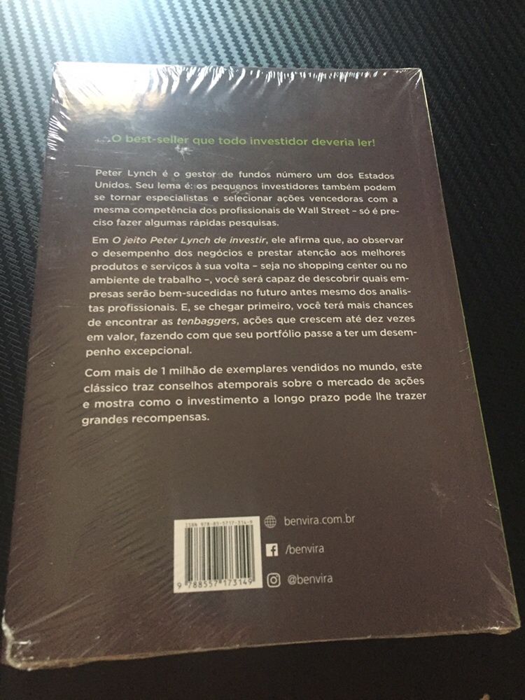 O jeito Peter Lynch de investir , novo