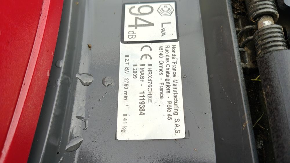 Kosiarka honda hrx 476 super stan