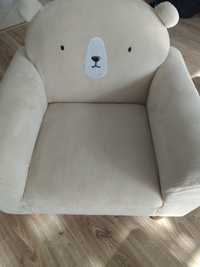 Fotel siedzisko miś