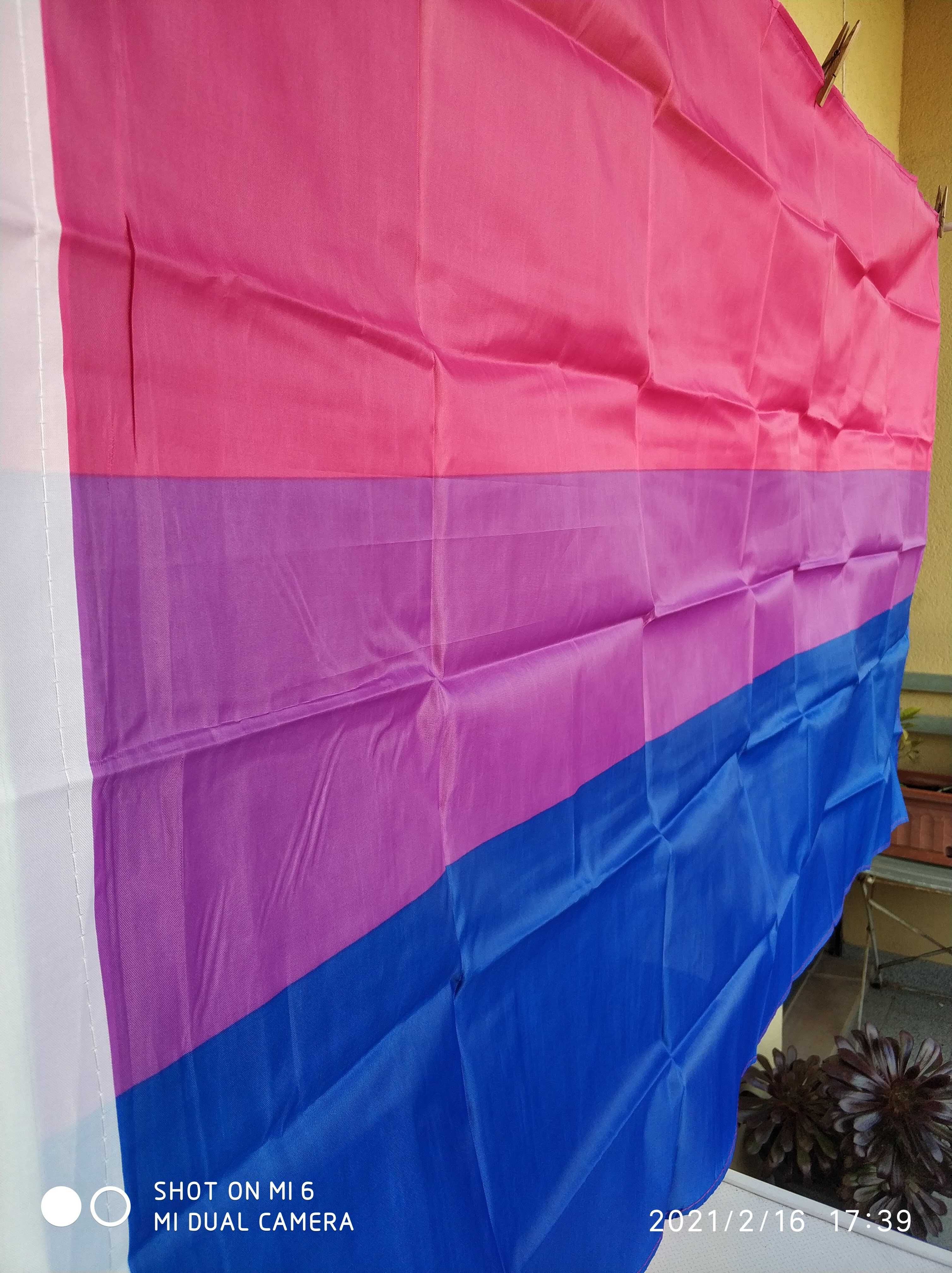 Bandeira Bissexual 150x90cm NOVA