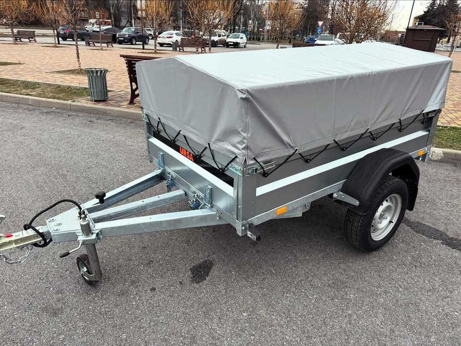 Нові оцинковані причепи причіпи