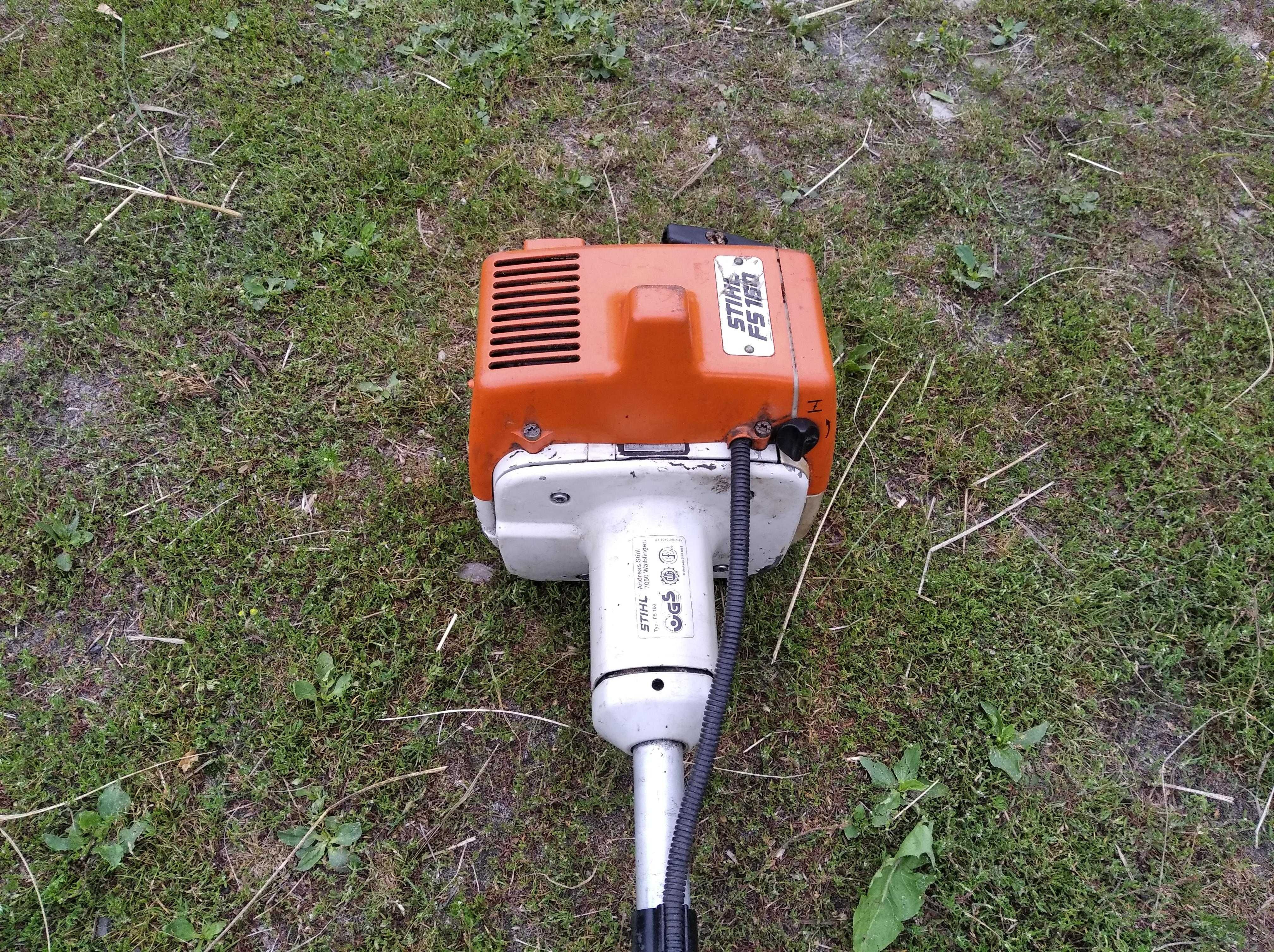 Stihl FS160 kosa spalinowa po sprawdzeniu naprawie w serwisie