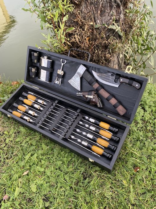 Набори  шампурів Подарунок Другу Чоловіку