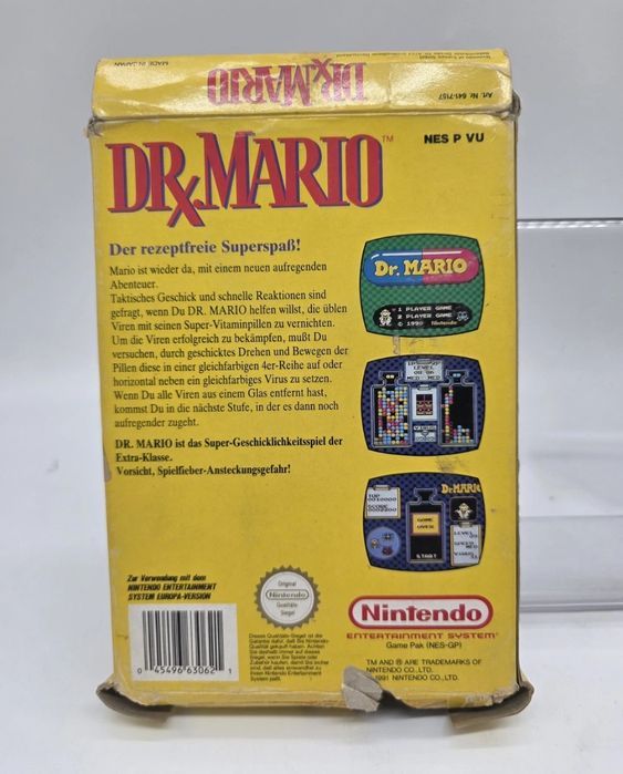 Dr Mario Gra Nintendo NES w opakowaniu SPRAWDŹ