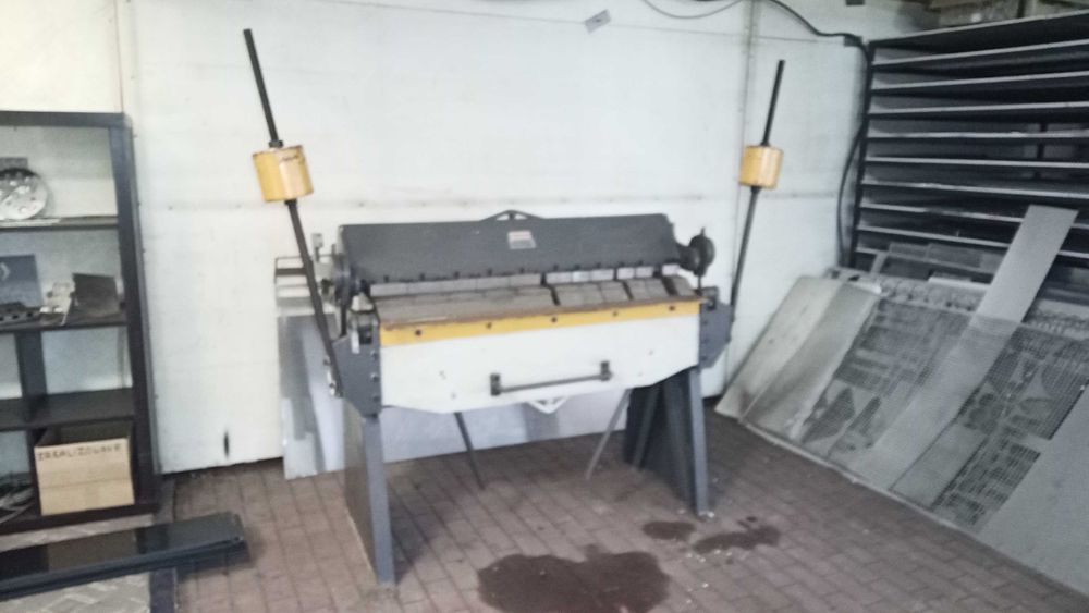 Giętarka, zaginarka do blachy, segmentowa, CORMAK 2.5 mm x 1220