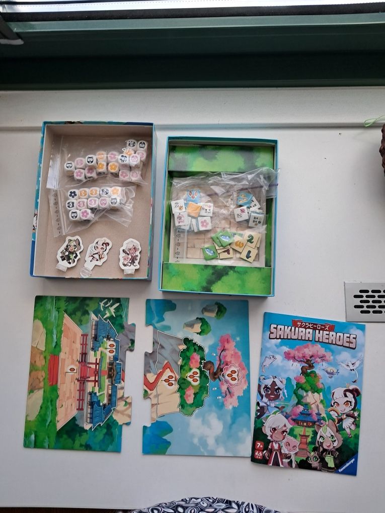 Sakura Heroes gra planszowa Ravensburger