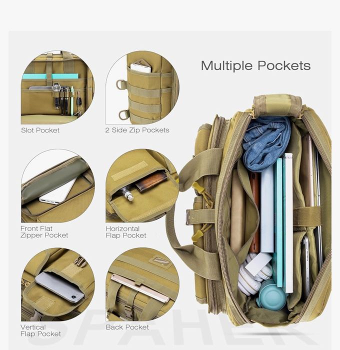 Сумка тактична для ноутбука SPAHER