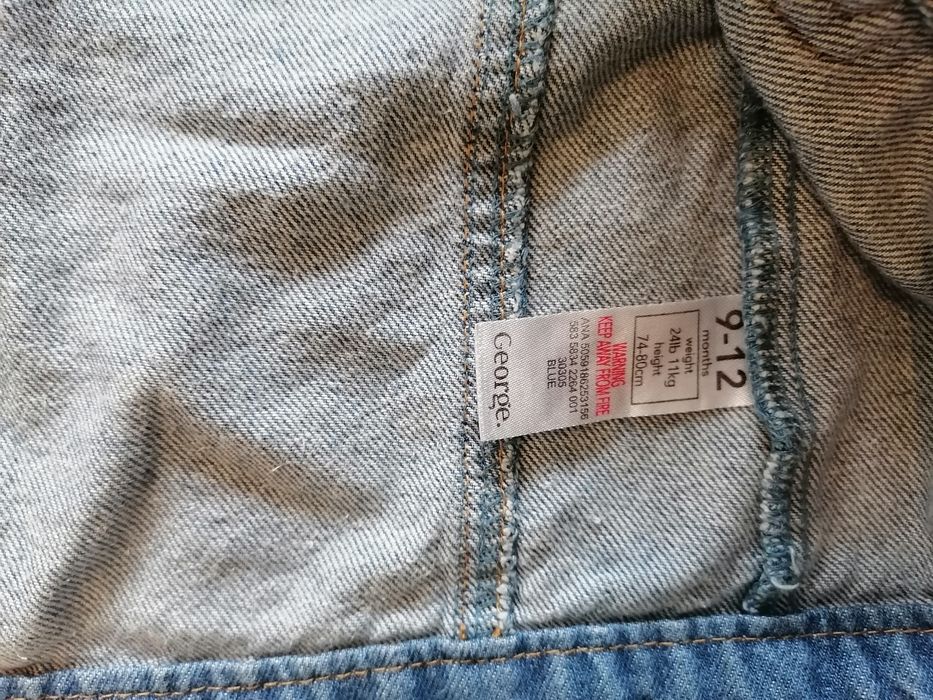 Kurtka jeansowa 74/80