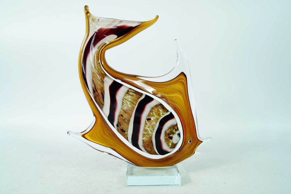 Figura szklana MURANO style RYBA skalar