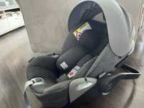 Fotelik Cybex Cloud T+ i-Size Platinium bez bazy