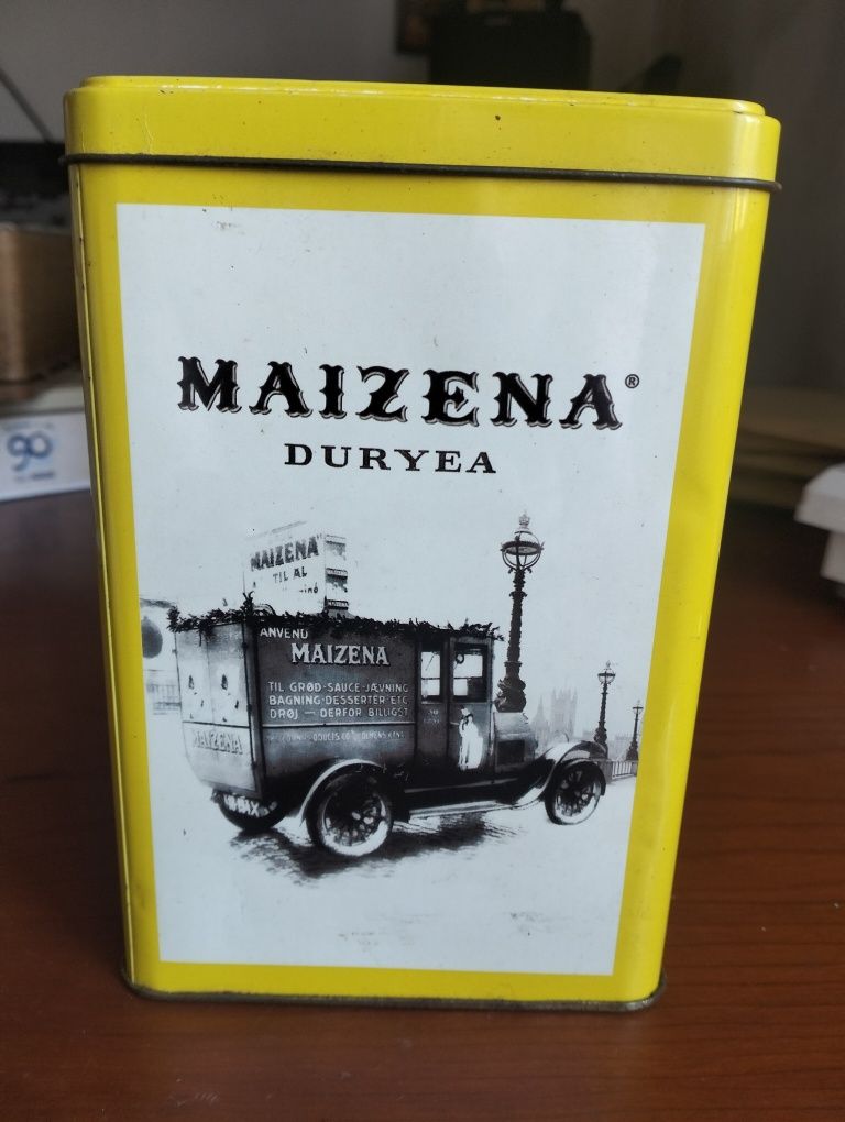 Lata comemorativa Maizena Duryea
