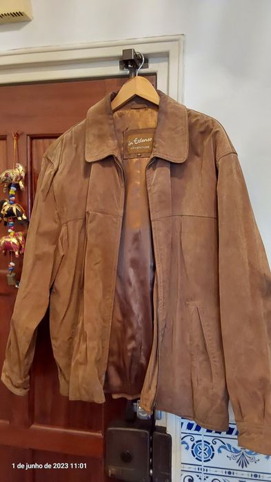 Blusão de pele tamanho  xl