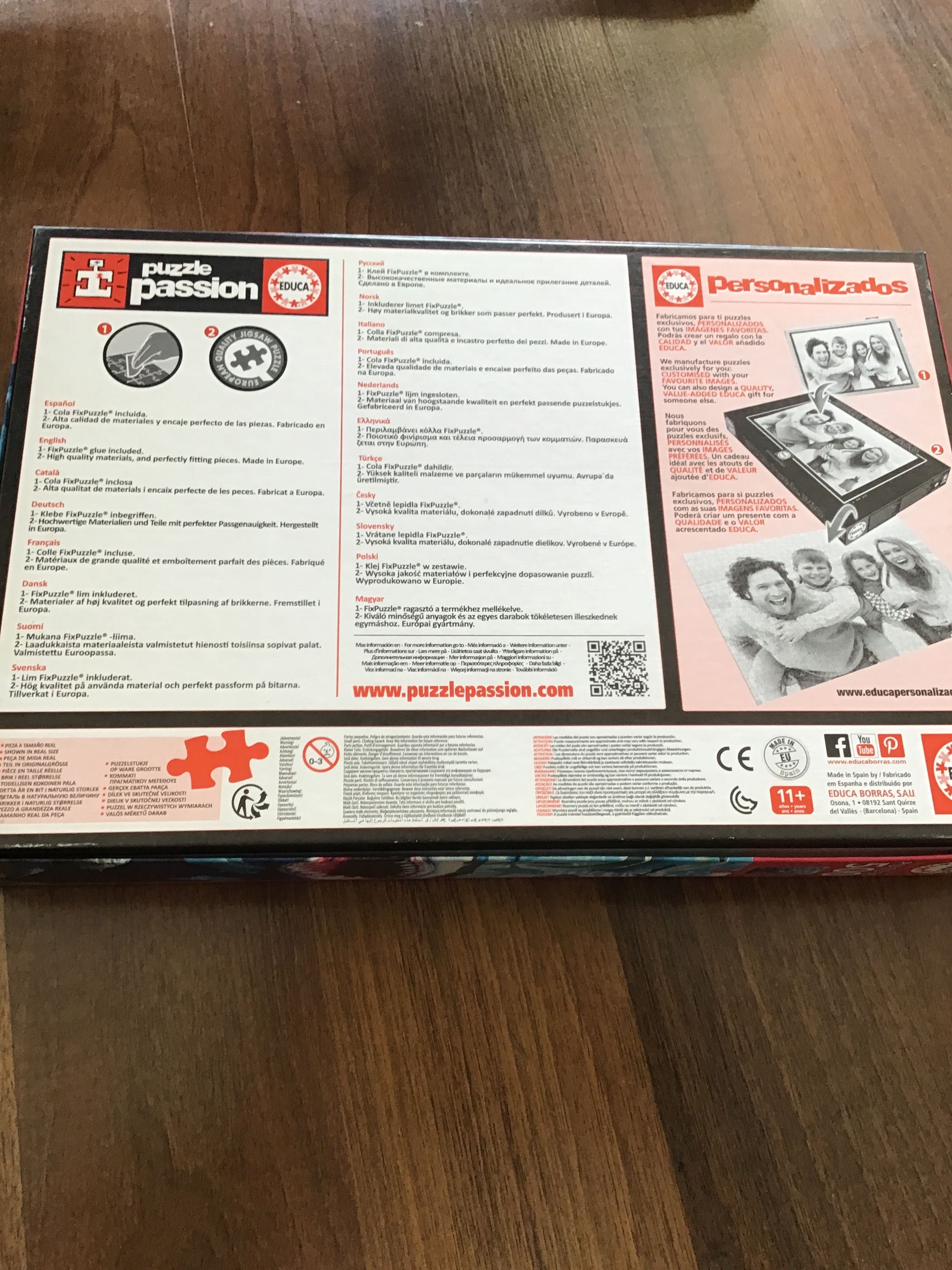 Puzzle 500 elementòw.
