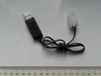 Ładowarka USB do akumulatorów 7,2V, 250mA wtyczka KET-2P NOWA Charger