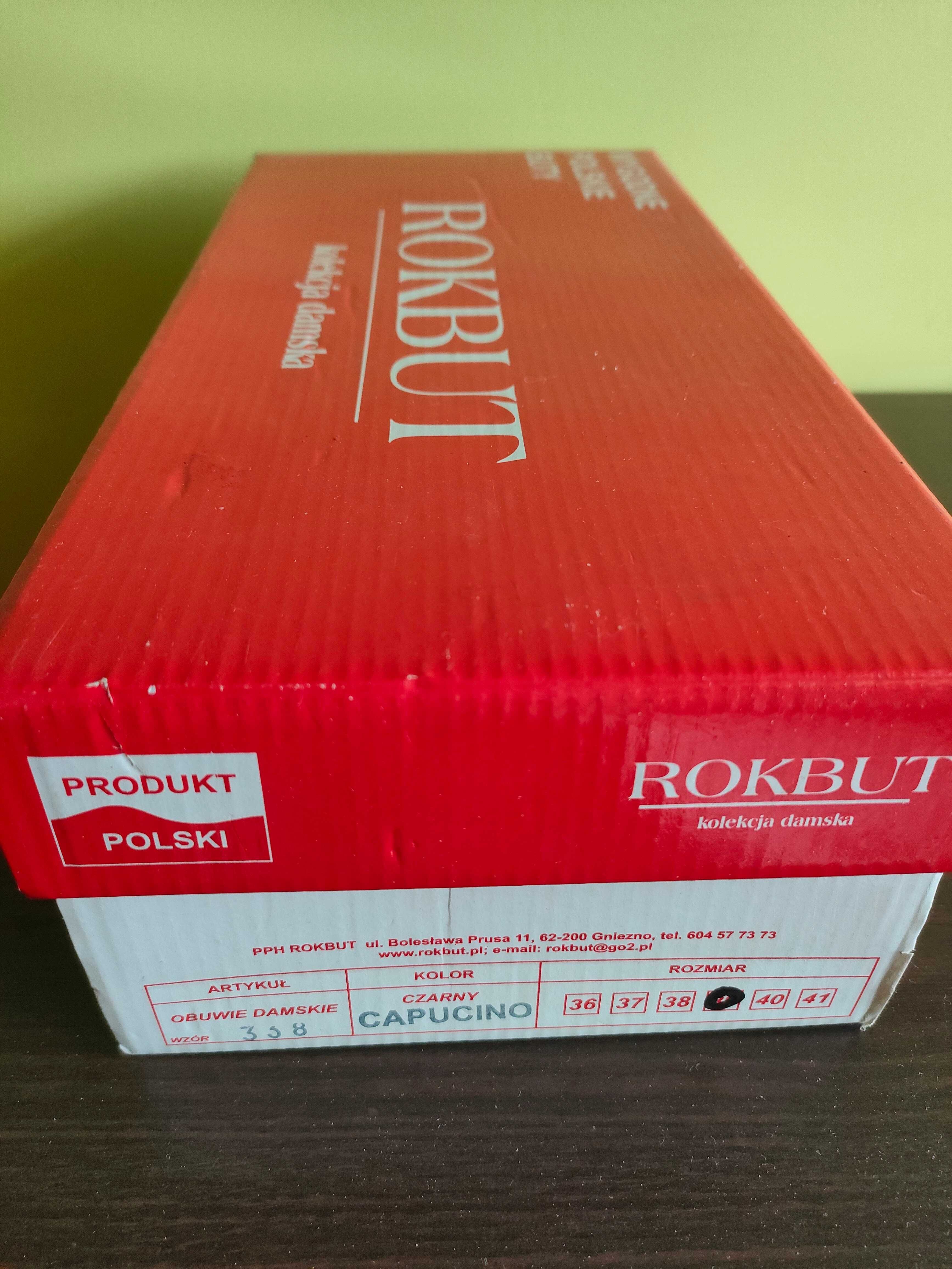 Czółenka na obcasie, buty na obcasie, rozmiar 39