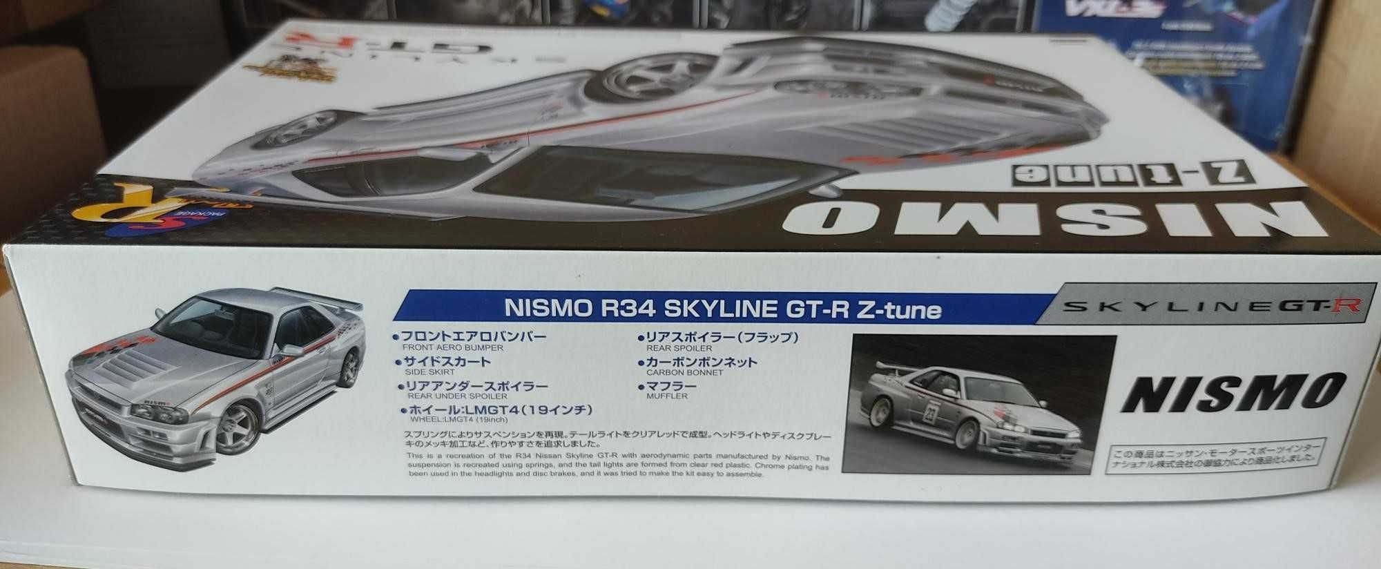 Aoshima Nismo R34 Skyline GT-R Z-tune Model Kit Series 1:24