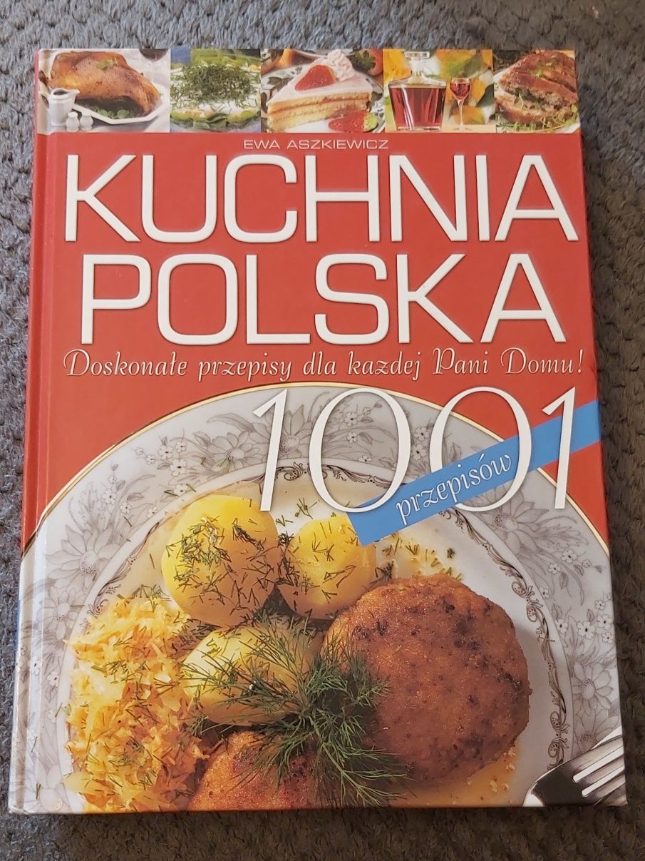 Książka kuchnia Polska 1001 przepisów Nowa