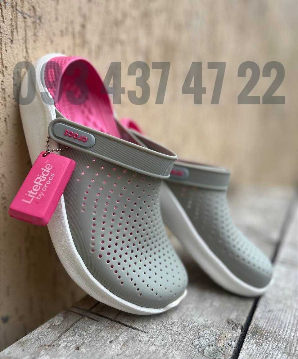 Хіт Літа сабо Crocs Literide, жіночі Крокси лайтрайд встигніть купити