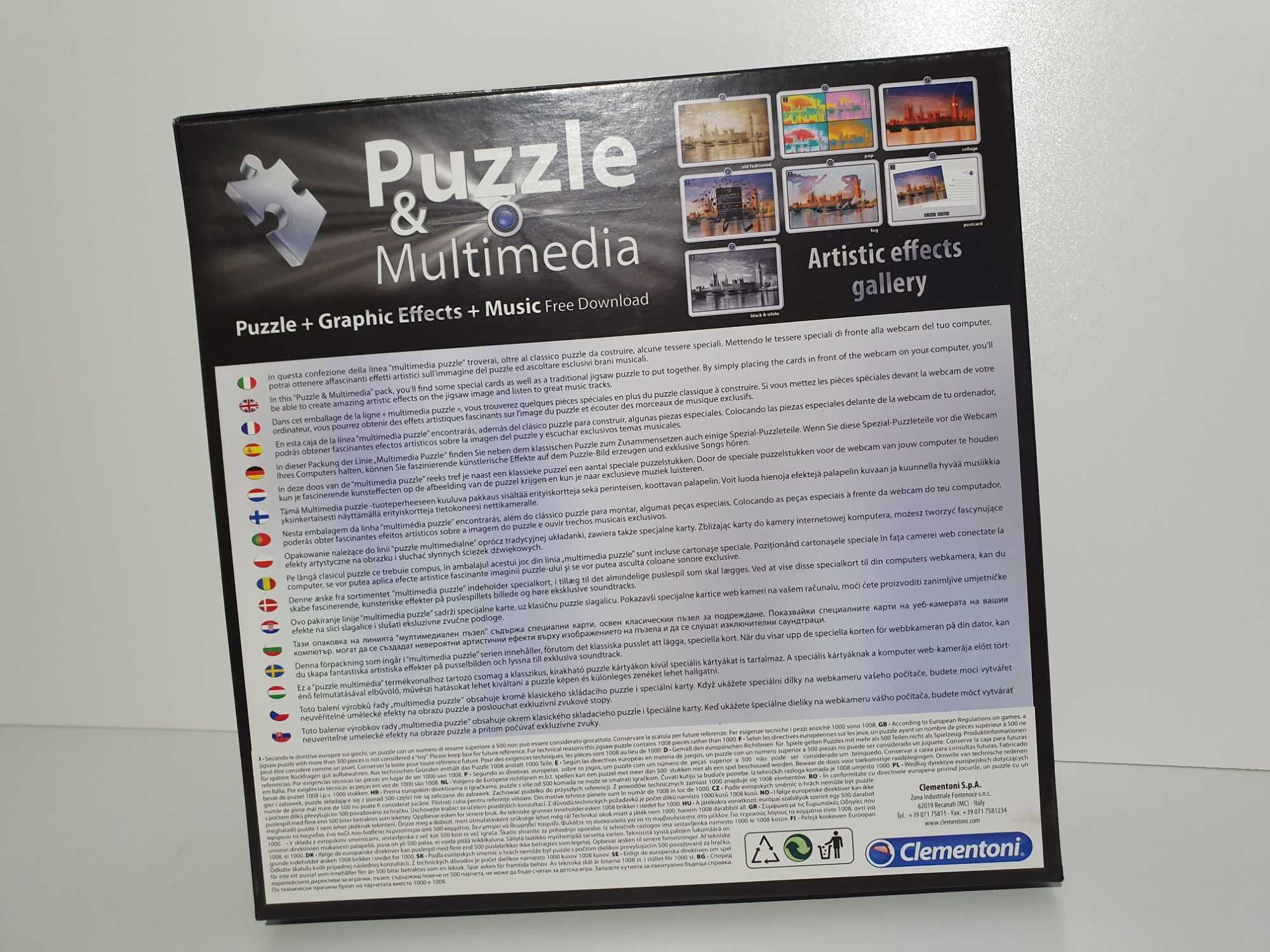 Puzzle & multimedia Nowy Jork 1000 elementów