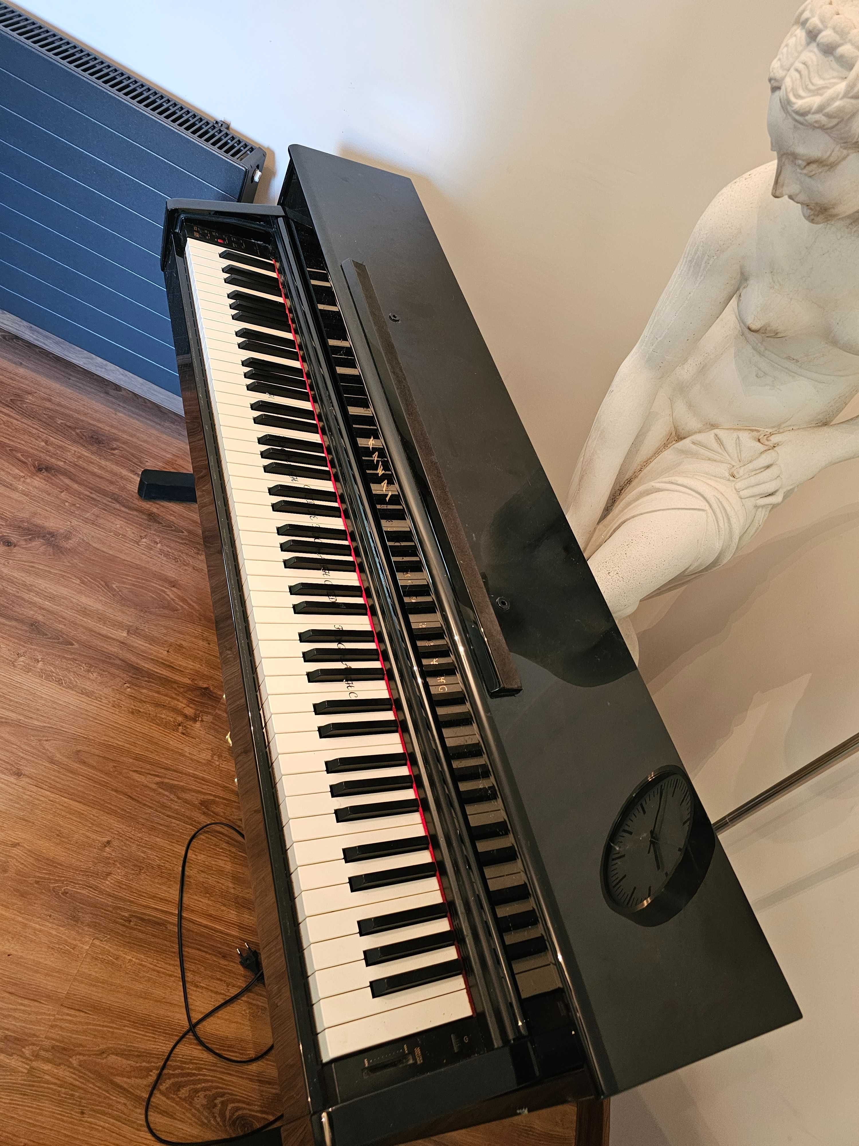 Pianino cyfrowe Kawai czarne wysoki polysk