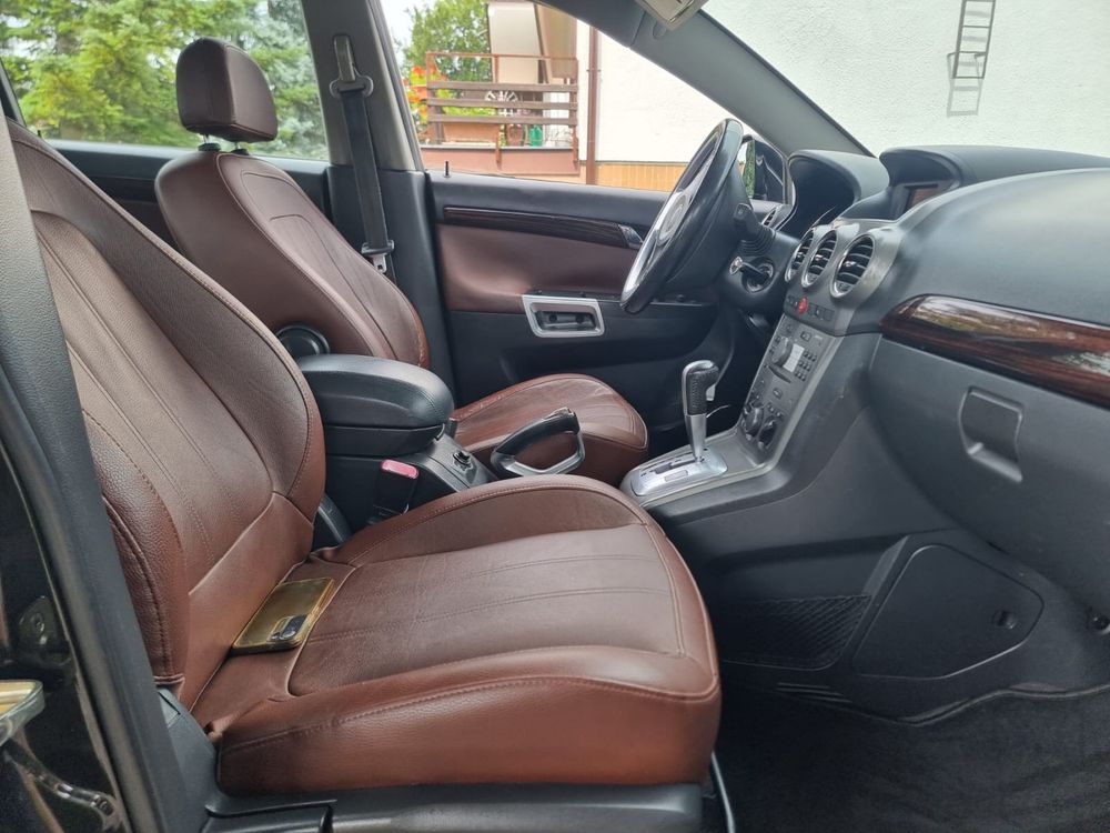 Elegancki Opel Antara 2.0 Diesel 150km Automat Zadbany brąz skóra !