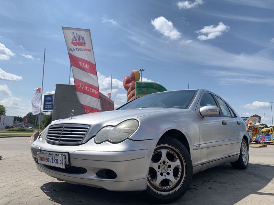 Mercedes C200 2.2// dobry stan // Alufelgi //klima // raty // zamiana